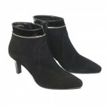 Laarsje Zwart nubuck 20761 Emmanuelle